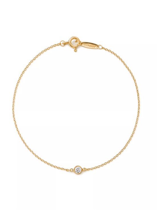Tiffany & Co. Jewelry - Tiffany & Co. Elsa Peretti® Diamonds by the Yard® Single Diamond Bracelet Gold
